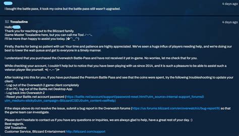 blizzard overwatch support|overwatch customer service.